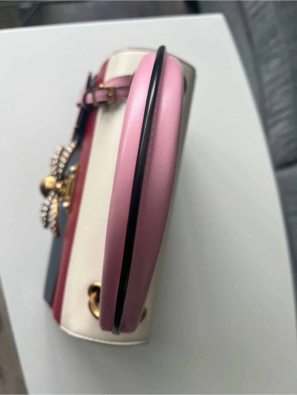 Gucci Queen Bee Margaret Tricolor - Picture 11 of 15